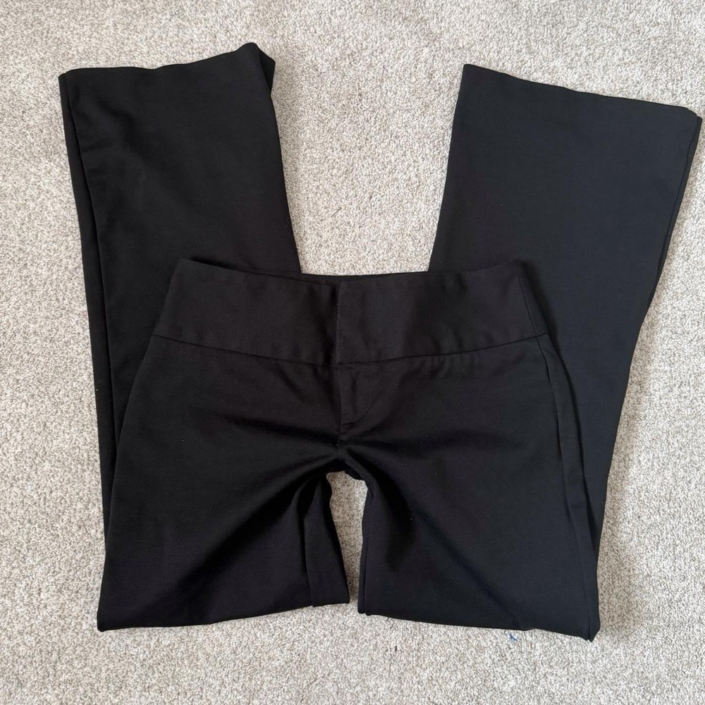 Vintage INC Black Office Siren Flare Pants — Size 4